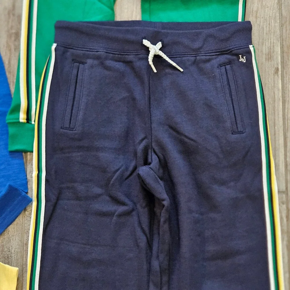 Janie and Jack Clothing Lot of 5 Kids Size 7 Green Blue Yellow NEW Sporty Preppy